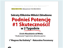 Tablet Screenshot of dopingseksualny.pl